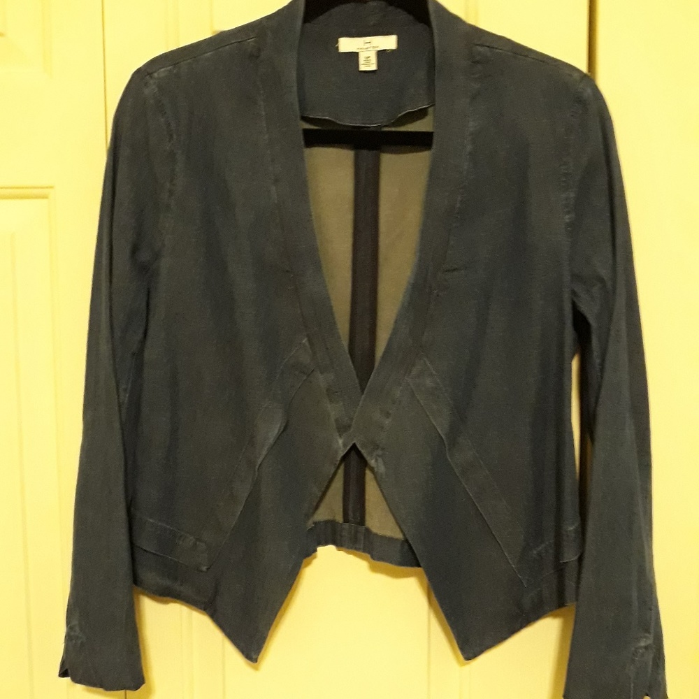 Halston Jean Jacket Size Small/Petite